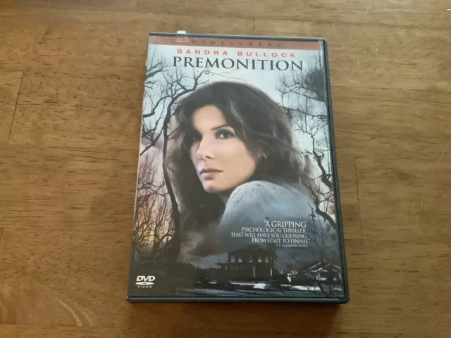 Premonition Sandra Bullock DVD