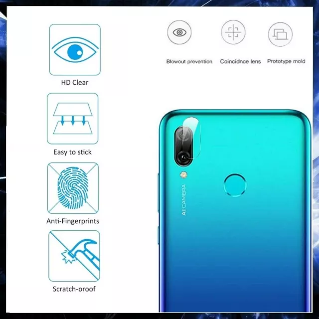 Protection Caméra Pour Huawei P Smart Z Film Verre Trempé Lentille Arrière Vitre