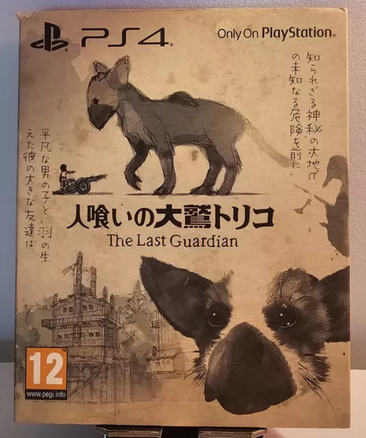 The Last Guardian For Sony PlayStation 4 PS4 Inc Limited Edition Slipcase