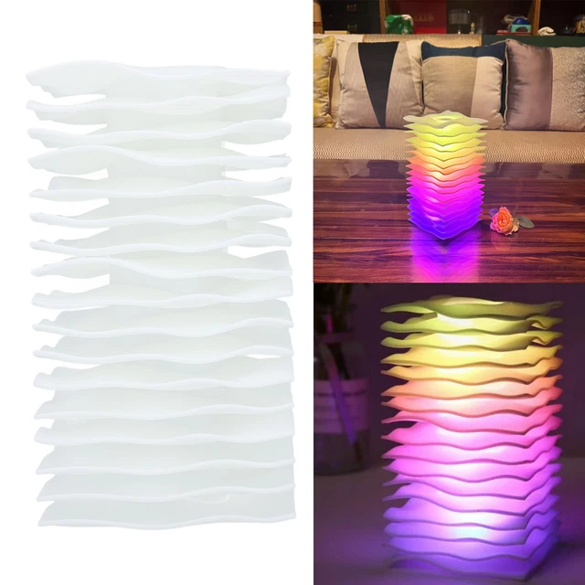 RGB NIGHTLIGHT 3W Ambient Lighting Remote Touch Control Bedside Lamp