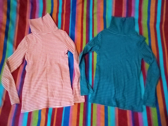 Girls clothes bundle Next roll neck tops size 7-8 years twins?