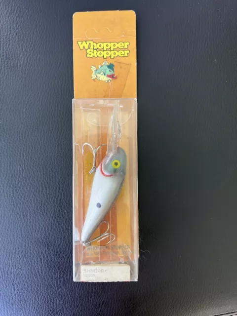 VINTAGE WHOPPER STOPPER Shadrak Bass Fishing Lure Crankbait in Box $5.00 -  PicClick