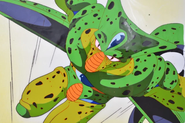 ORIGINAL CELL DRAGON Ball Z Cel DBZ Cell Saga Android Anime Production ...