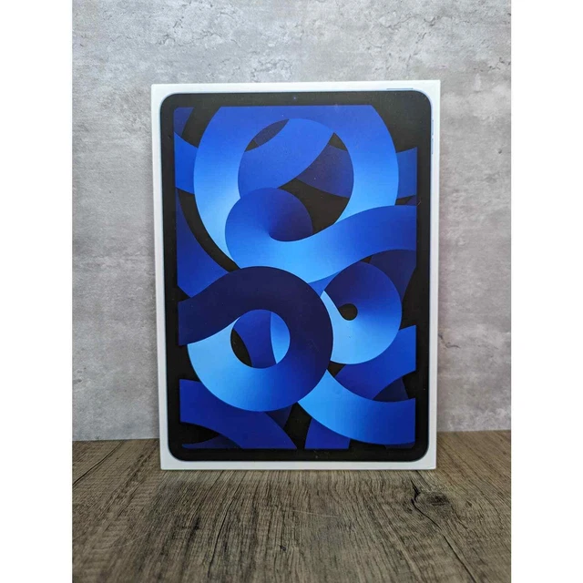 iPad Air 5th Generation WiFi & Cellular 256GB EMPTY BOX ONLY w/Stickers - Blue