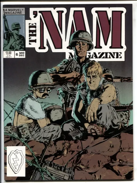 The 'Nam Magazine #6 1988 - Marvel magazine VF