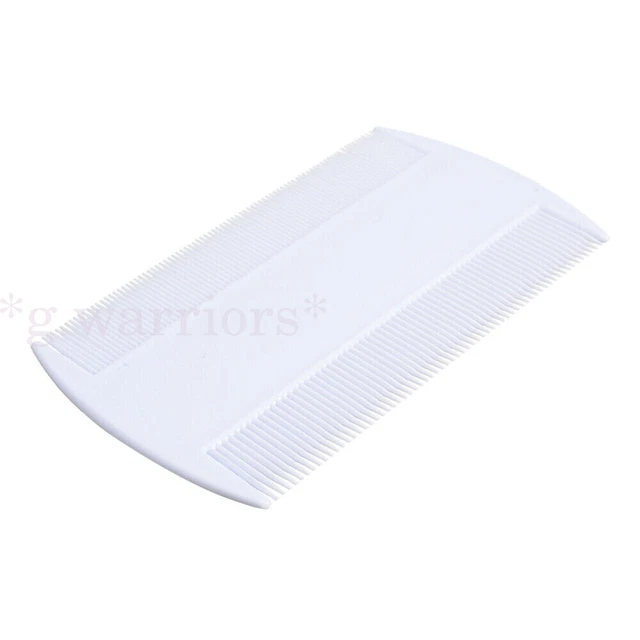 3pcs Fine Tooth Nit Comb Pet Fur Hair Flea Egg Double Sided Head Removal Brush 9
