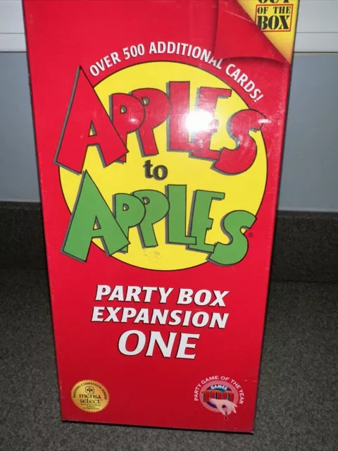 Apples To Apples Party Game Box Cards Expansion One Addition New In Package