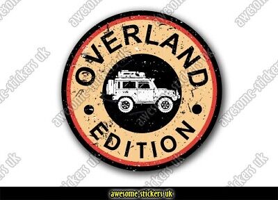 2 x OFF-ROAD 4x4 stickers decals 002 overland Landrover Shogun Landcruiser Jeep