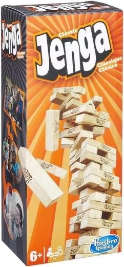 HASBRO JENGA CLASSIC Holzspielzeug Kinderspiel Partyspiel NEU & OVP