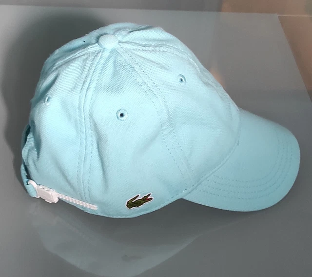 Casquette lacoste on sale bleu turquoise