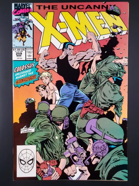 The Uncanny X-men #259 Direct Edition Marvel Comics VF-NM