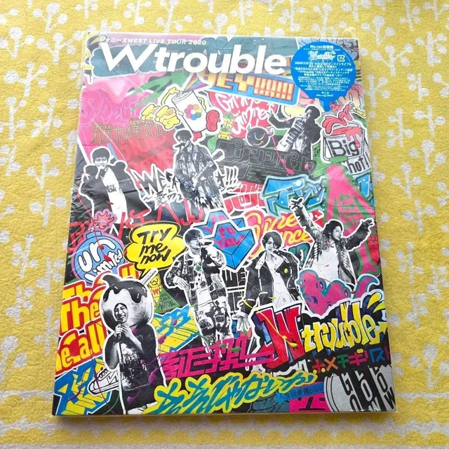 JOHNNY'S WEST LIVE Tour 2020 W Trouble Blu-ray 2DVD Set Near