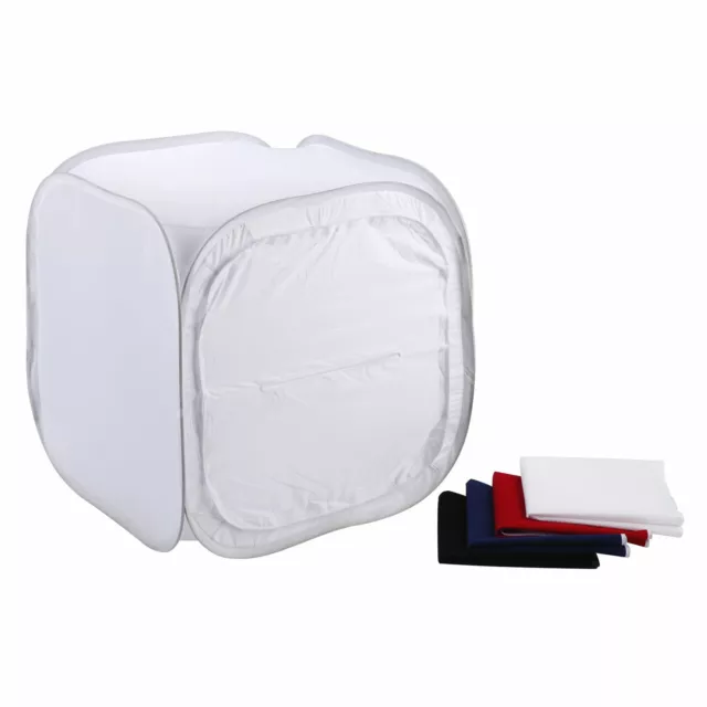 50cm Tent Photo Studio Photography Light Cube Soft Shooting Box with 4 Backdrops