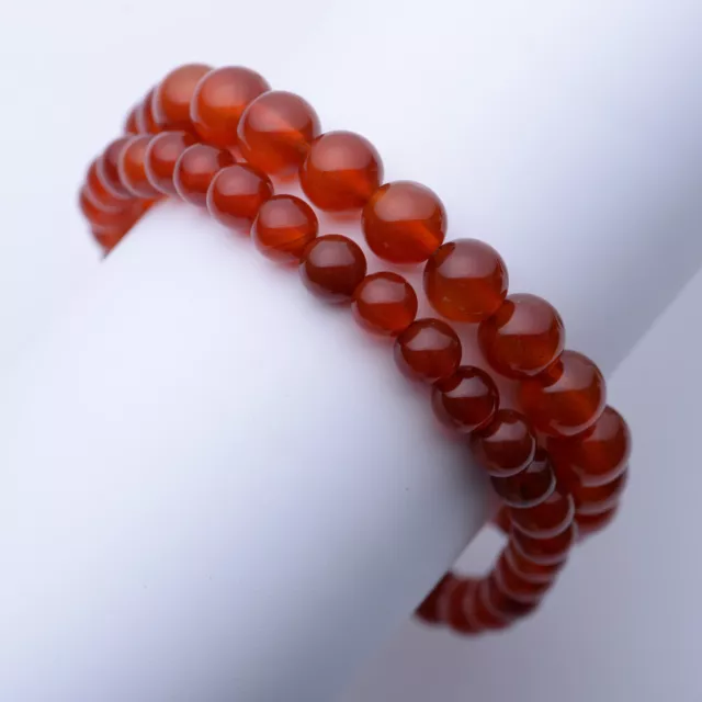 4~8mm Genuine Mixed Natural Gemstone Round Beads Stretchy Bracelet Healing Reiki