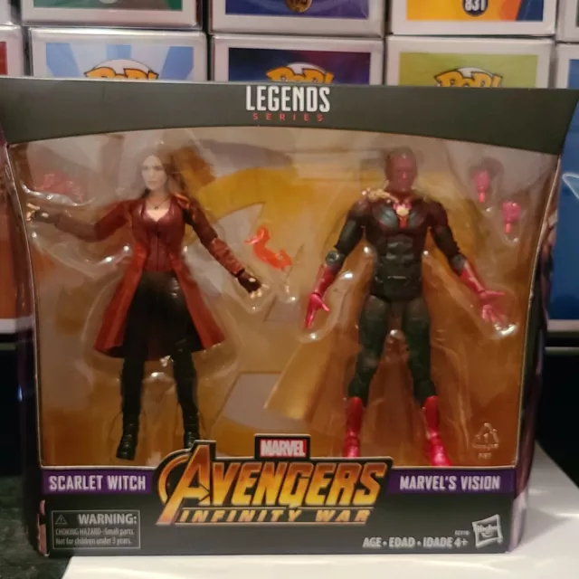 Marvel legends vision cheap and scarlet witch
