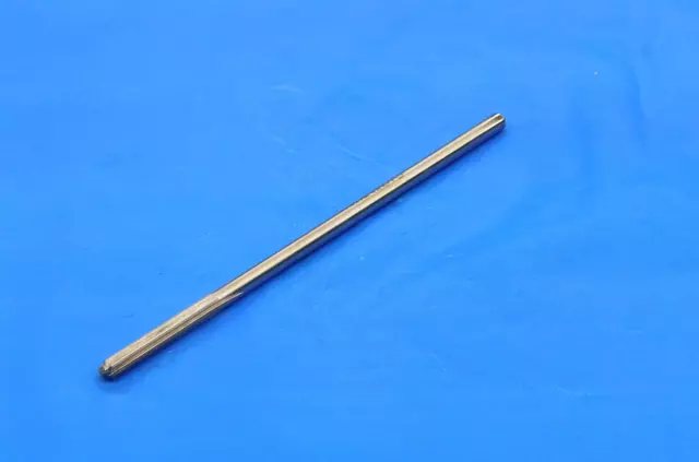 USA MADE 4mm O.D. HSS CHUCKING REAMER 6 FLUTE .1575