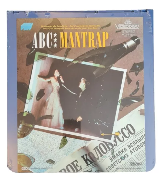 ABC - Mantrap - 1983 CED VideoDisc (PAL/UK) Stereo PG Factory Sealed.