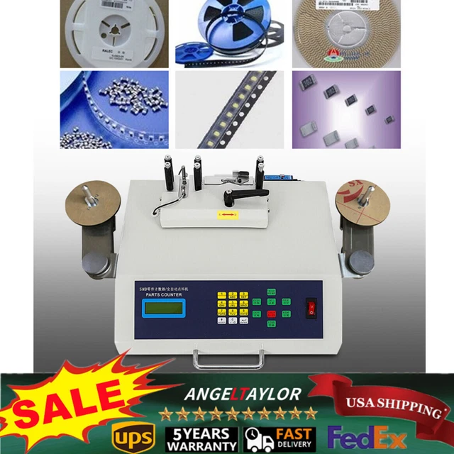 Automatic SMT SMD Parts Counter Components Counting Machine LCD display AC 110V
