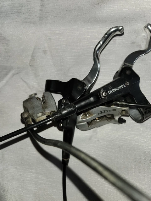 shimano deore hydraulic disc brake set