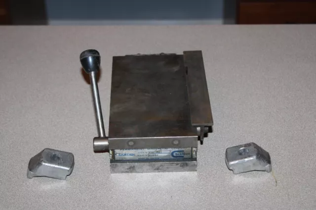 Braillon Toolmax Machinist Magnetic Chuck 7" x 4" Serial No 87062 Made in France