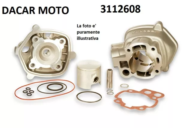 Zylinder Alum. H2O MHR Aprilia MX 50 2T LC (Minarelli Am 6) MALOSSI 3112608