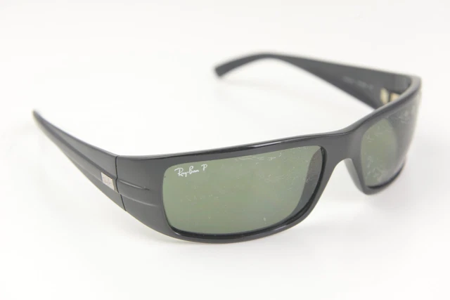 PEELING LENS! RAY-BAN wrap Sunglasses RB 4057 W3348 3P Glossy