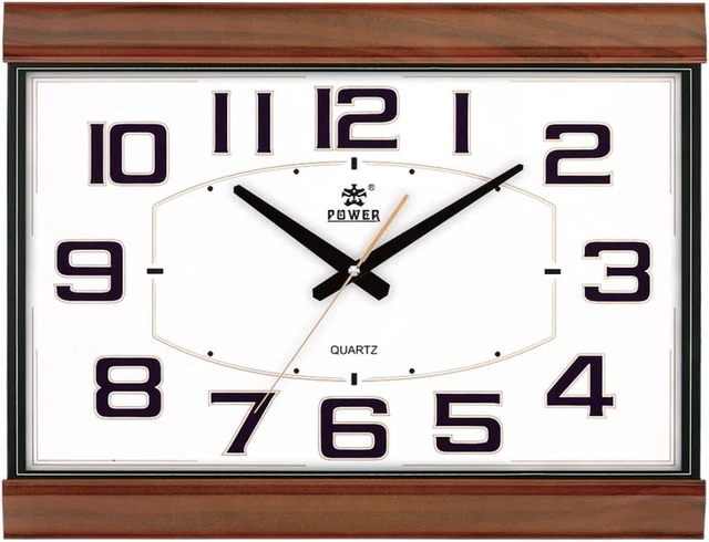 26 Inch No Ticking Silent Extra Large Quality Quartz Battery Operated Square