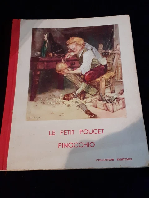 4 Puzzles Le Petit Poucet Nathan – Vintage 15-25 Pièces – Complet Mais Boîte Abîmée