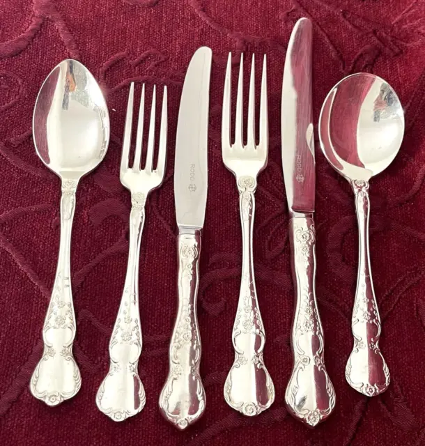 Rodd, Camille, 6 PIECE, 1 PERSON, 1 PLACE SETTING, 2 Knives, 2 Forks, 2 Spoons