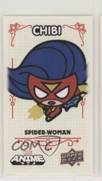 2020 Upper Deck Marvel Anime Chibi Tier 1 Spider-Woman #23OF65 07np