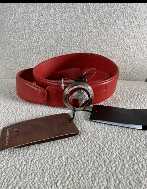 Stefano Ricci Mens belt Crocodile Leather Size 85CM