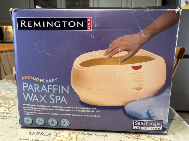 Remington Paraffin Wax Spa With Aromatherapy Wax. Brand New
