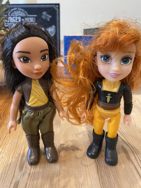 DISNEY DOLLS BUNDLE Raya The Last Dragon Anna Frozen Small Disney ...