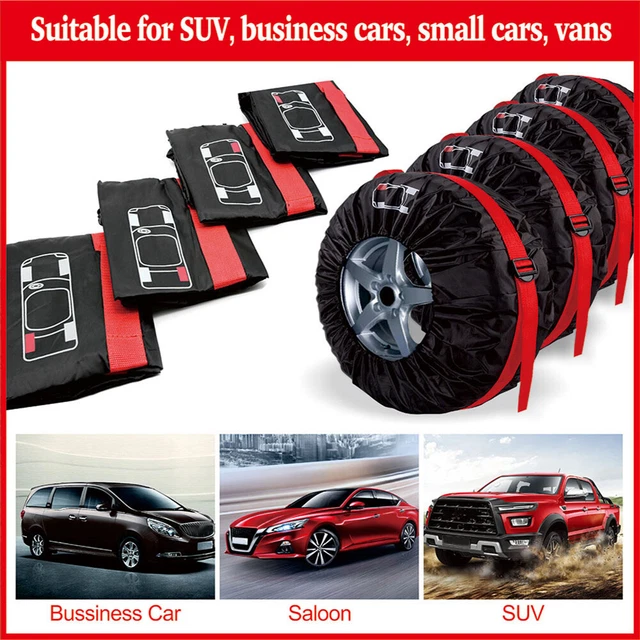 Portable Wheelbags Oxford Fabric Tire Case Dustproof (4-S) 3