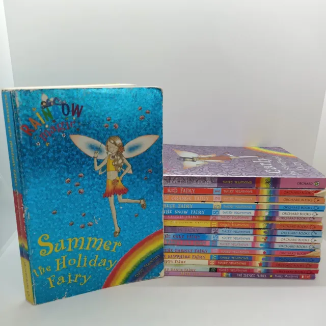 Huge Bulk Bundle Lot 16 X Daisy Meadows Books Rainbow Magic Mixed Fairy Dance