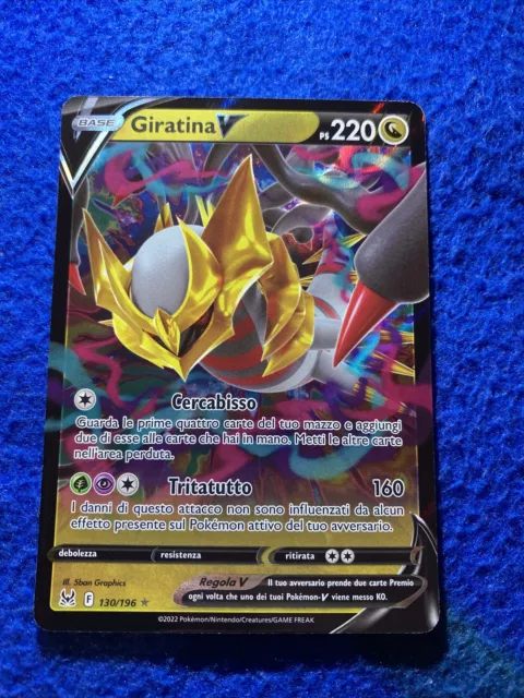 Carta Pokemon Giratina V-Astro (131/196) Origem Perdida EE11