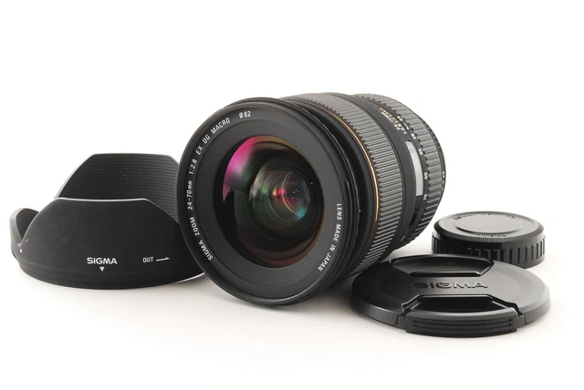 Sigma Ex Dg Macro 24-70mm F/2.8 Objektiv Mit / Kapuze For Pentax K Mij Getestet