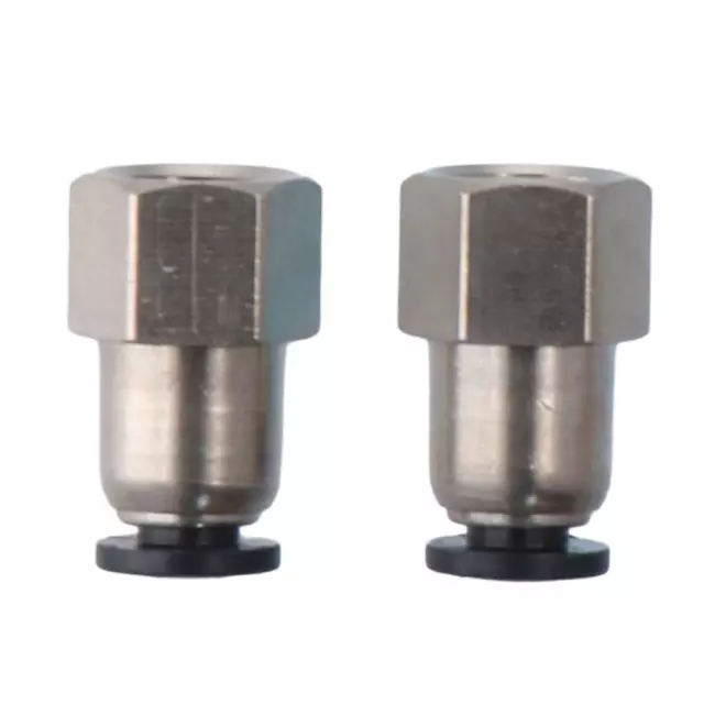 2pcs 4mm Tube OD Tube Fitting Adapter