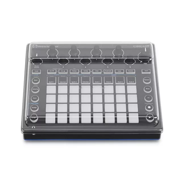 Decksaver DSLE-PC-CIRCUIT Polycarbonate Protective Cover for Novation Circuit