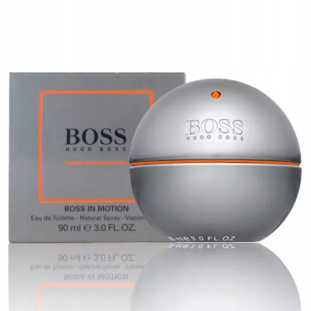 (166,66Eur/100Ml) 90Ml Hugo Boss - In Motion (Die Kugel) Eau De Toilette Neu Ovp