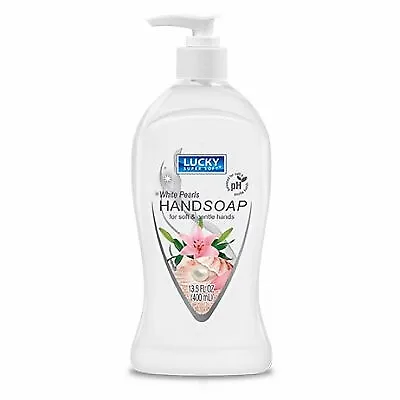 Liquid Hand Soap, White Pearls, 13.5-oz. -3001-12
