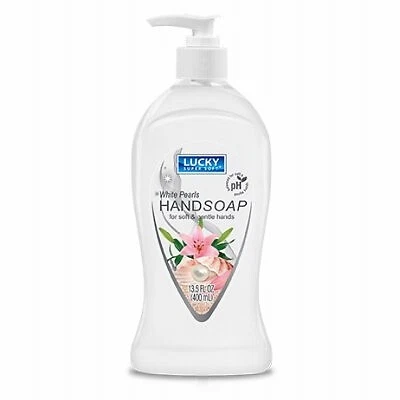 Liquid Hand Soap, White Pearls, 13.5-oz. -3001-12