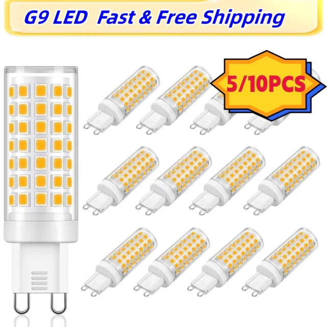 5/10X G9 HIGH QUALITY LED Corn Bulb 9W 12W Lamp 6000K Daylight Home Decor Light