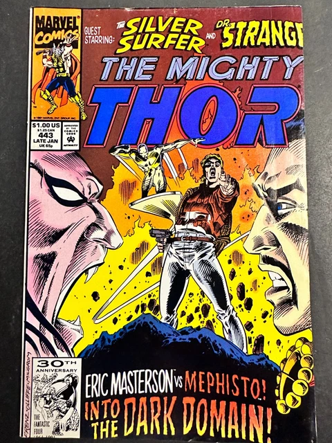 Marvel Comics The MIghty Thor Vol 1 #443 1992 JS7