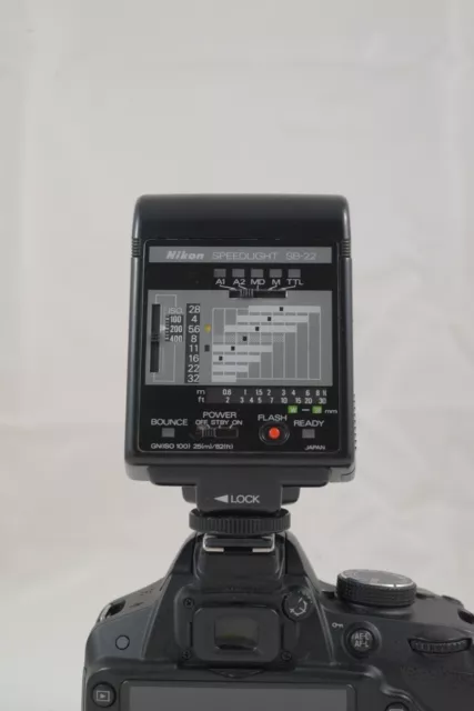 Nikon Speedlight SB-22 Shoe Mount Flash for  Nikon