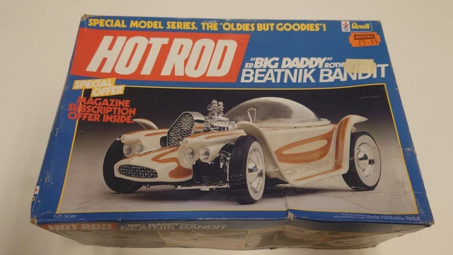 REVELL ED ROTH Outlaw Show Rod - 1/25 Scale Model Kit Collection Lot £ ...