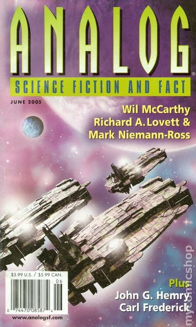 Analog Science Fiction/Science Fact Vol. 125 #6 VG 4.0 2005 Stock Image