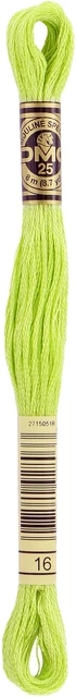 Paquete de 12 DMC 6 hilos bordado algodón 8,7 yardas ligero cartujo -117-16