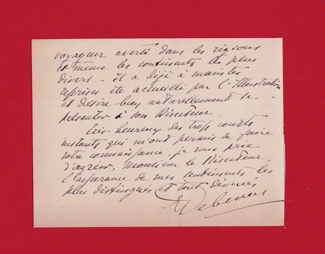 BJ88/DL.A.SMARIEEUGÈNE DEBENEYGÉNÉRAL D'ARMÉE[RENÉ Baschet] EUR