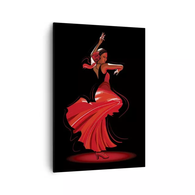 Cuadro Sobre Lienzo 70x100cm Cuadros Pared bailar bailarina Wall Art Prints